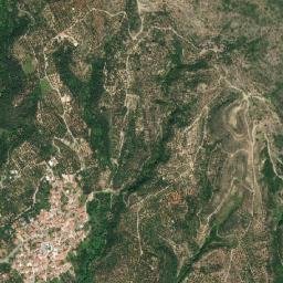 Sperchógeia map(satellite map)