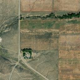 Fish Springs California High Resolution Satellite Map