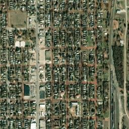 717-737 North Summit Street Arkansas City KS High Resolution Satellite Map