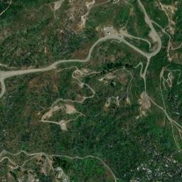 Pineridge California High Resolution Satellite Map