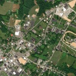 Russell Springs map(satellite map)