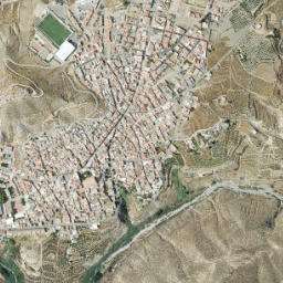 Tabernas map(satellite map)