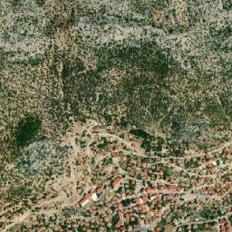 Akseki map(satellite map)