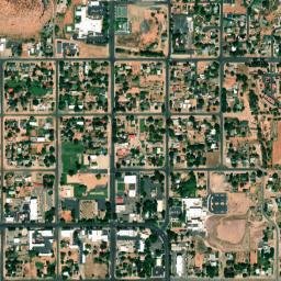 Kanab map(satellite map)