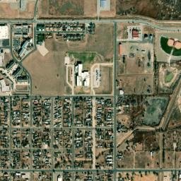 415-447 E 8th St Liberal KS 67901 High Resolution Satellite Map