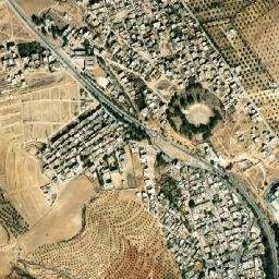 Zahānah map(satellite map)