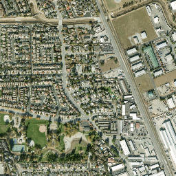 Lonoke California High Resolution Satellite Map