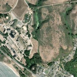 Davenport California High Resolution Satellite Map