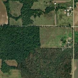 Southwest Star Road Baxter Springs KS High Resolution Satellite Map