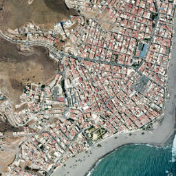 Carboneras map(satellite map)