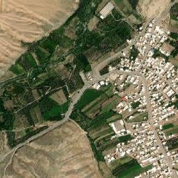 Chavarzagh map(satellite map)