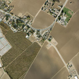 Old Gilroy California High Resolution Satellite Map