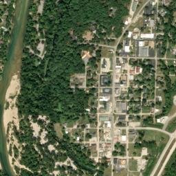 Van Buren map(satellite map)