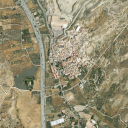 Alhabia map(satellite map)