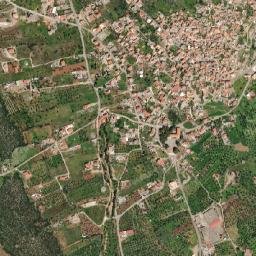 Geráki map(satellite map)