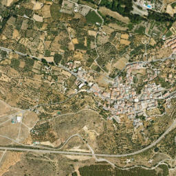Fondón map(satellite map)