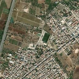 Cassibile map(satellite map)