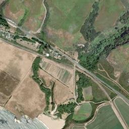 Majors California High Resolution Satellite Map