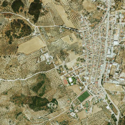 Coripe map(satellite map)
