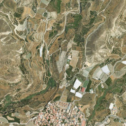 Huécija map(satellite map)