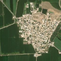 Seksenören map(satellite map)