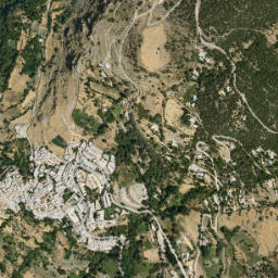 Capileira map(satellite map)