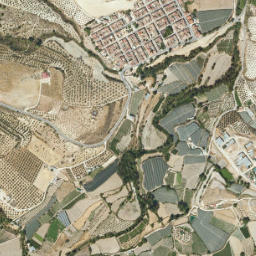 Arenas del Rey map(satellite map)