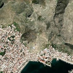 Kálymnos map(satellite map)