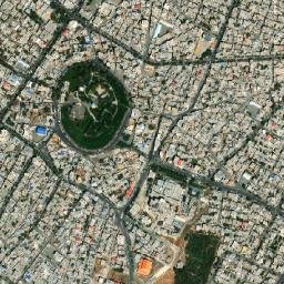 Naqadeh map(satellite map)