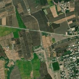 Mazraeh map(satellite map)
