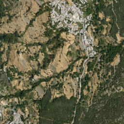 Bubión map(satellite map)