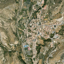 Cádiar map(satellite map)