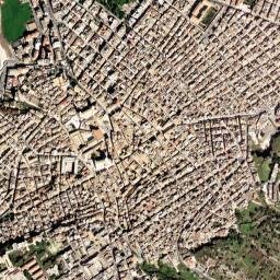 Comiso map(satellite map)