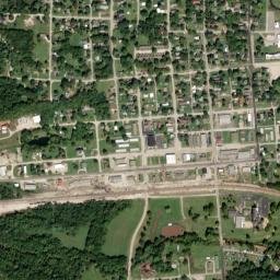 Pierce City map(satellite map)