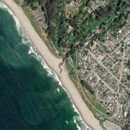 La Selva Beach map(satellite map)