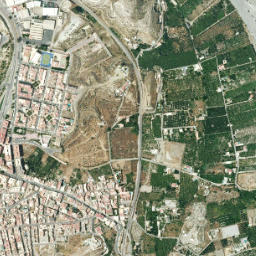 Benahadux map(satellite map)
