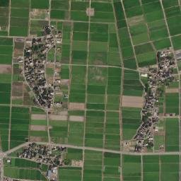 Hakui Shi map(satellite map)