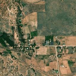 Moccasin Arizona High Resolution Satellite Map