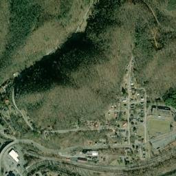 Appalachia map(satellite map)