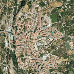 Órgiva map(satellite map)