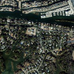 Satellite view of Broad Bay Country Club