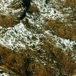 York Canyon Road, NM, USA High Resolution Satellite Map