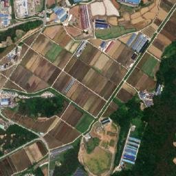 Jincheon-gun map(satellite map)