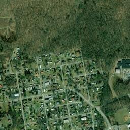 Big Stone Gap map(satellite map)
