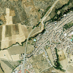 Cuevas del Becerro map(satellite map)