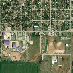 626 West South Street, Newkirk, OK 74647 High Resolution Satellite Map