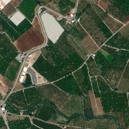 Akdeniz map(satellite map)