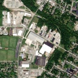 322-336 North Drive, Hopkinsville, KY High Resolution Satellite Map