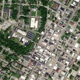 Hopkinsville map(satellite map)
