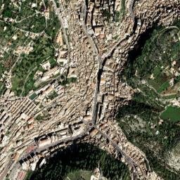 Modica map(satellite map)